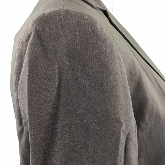 J. Crew Black Virgin Wool Single Button Career Blazer - Picture 6 of 16